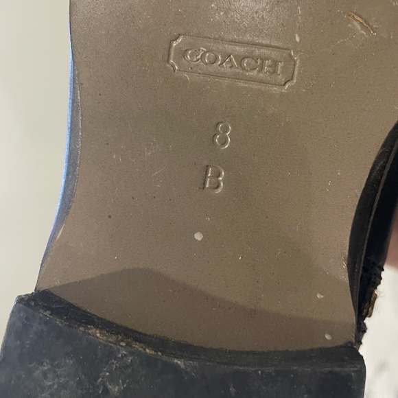 GUC Coach Martta Leather Boots Size 8 - Picture 4 of 14